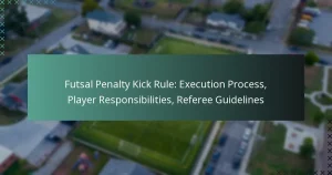 Futsal Penalty Kick Rule: Execution Process, Player Responsibilities, Referee Guidelines